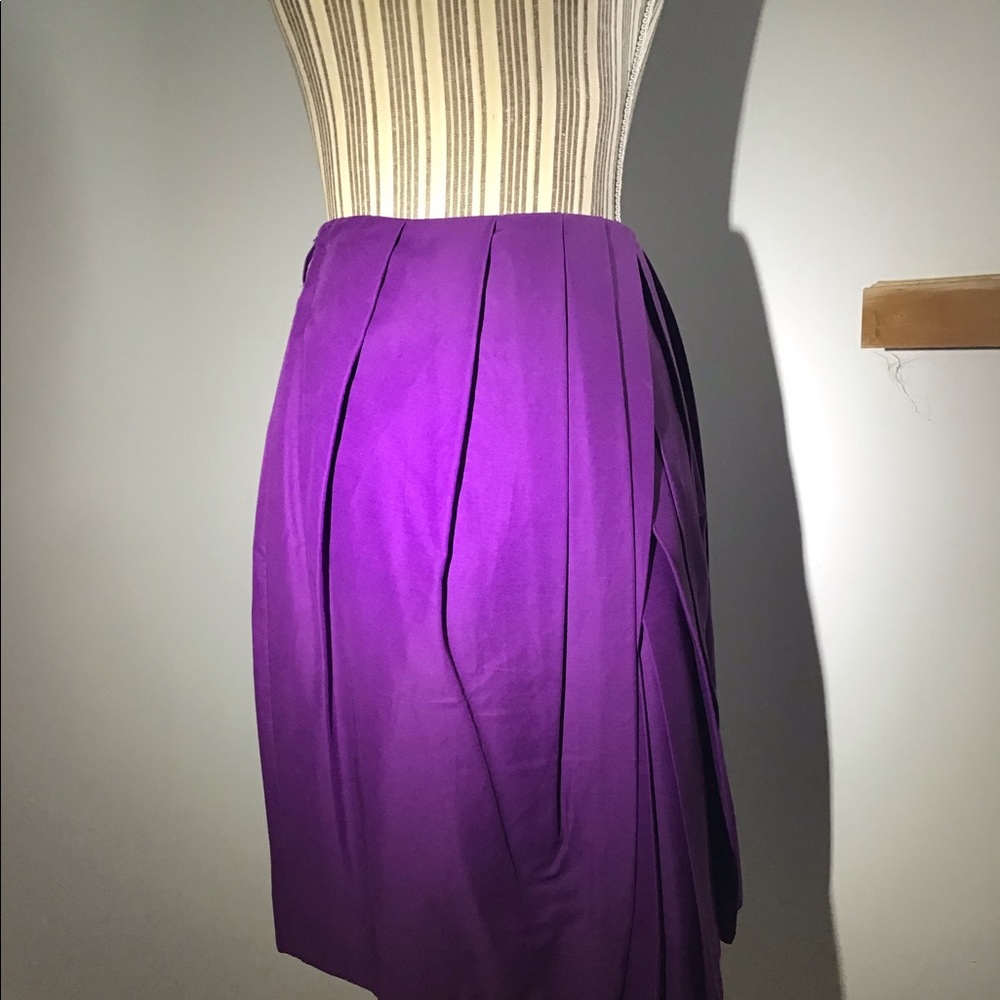 Sinclaire 10 Purple Midi Skirt
